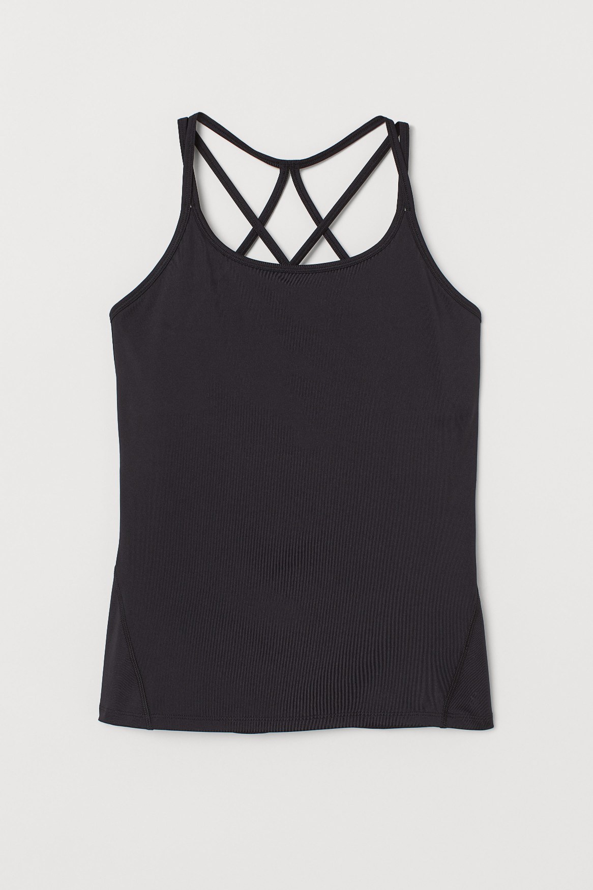 CINNAMON tight yoga strap top