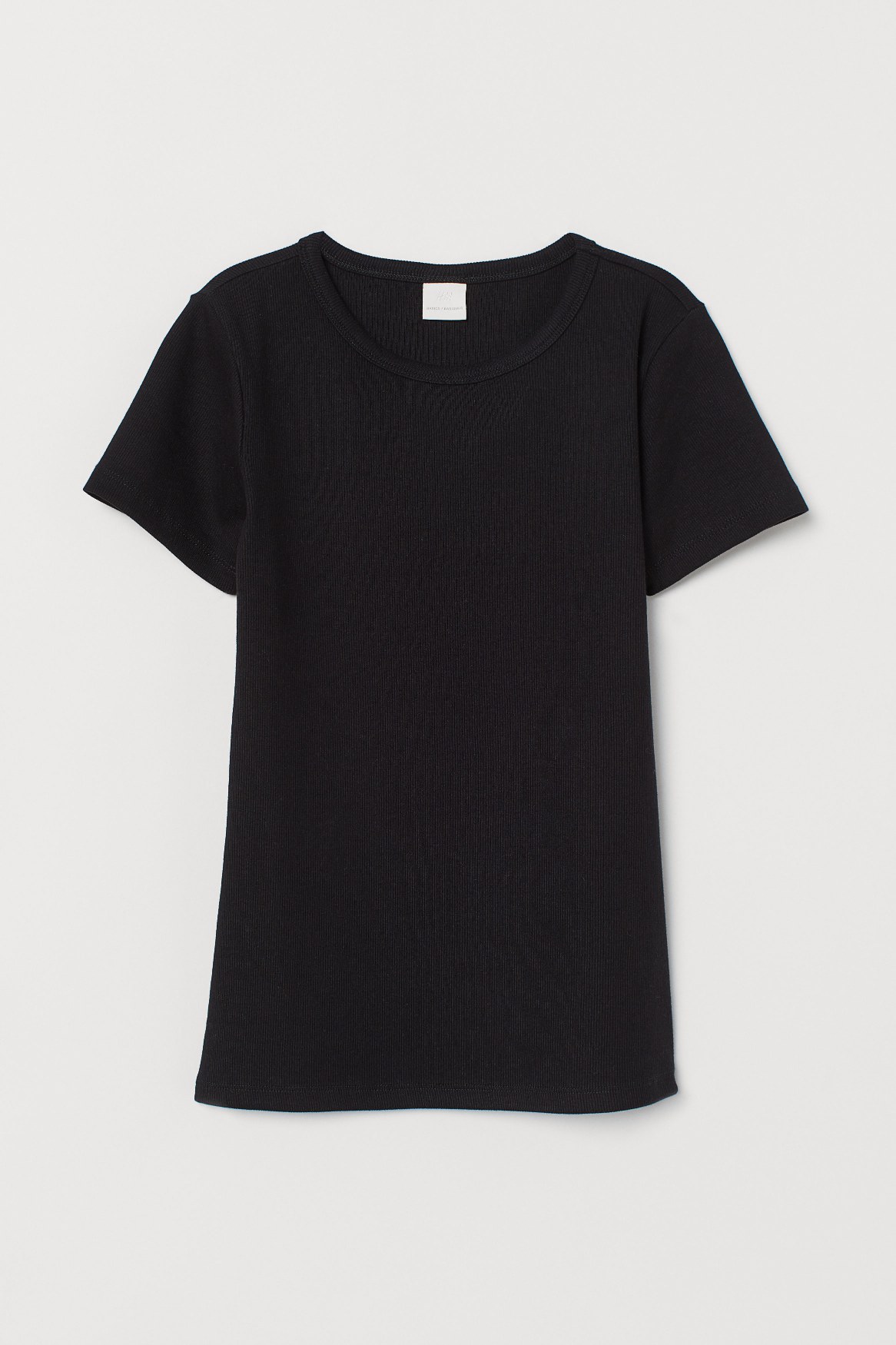 Claudine rib t-shirt
