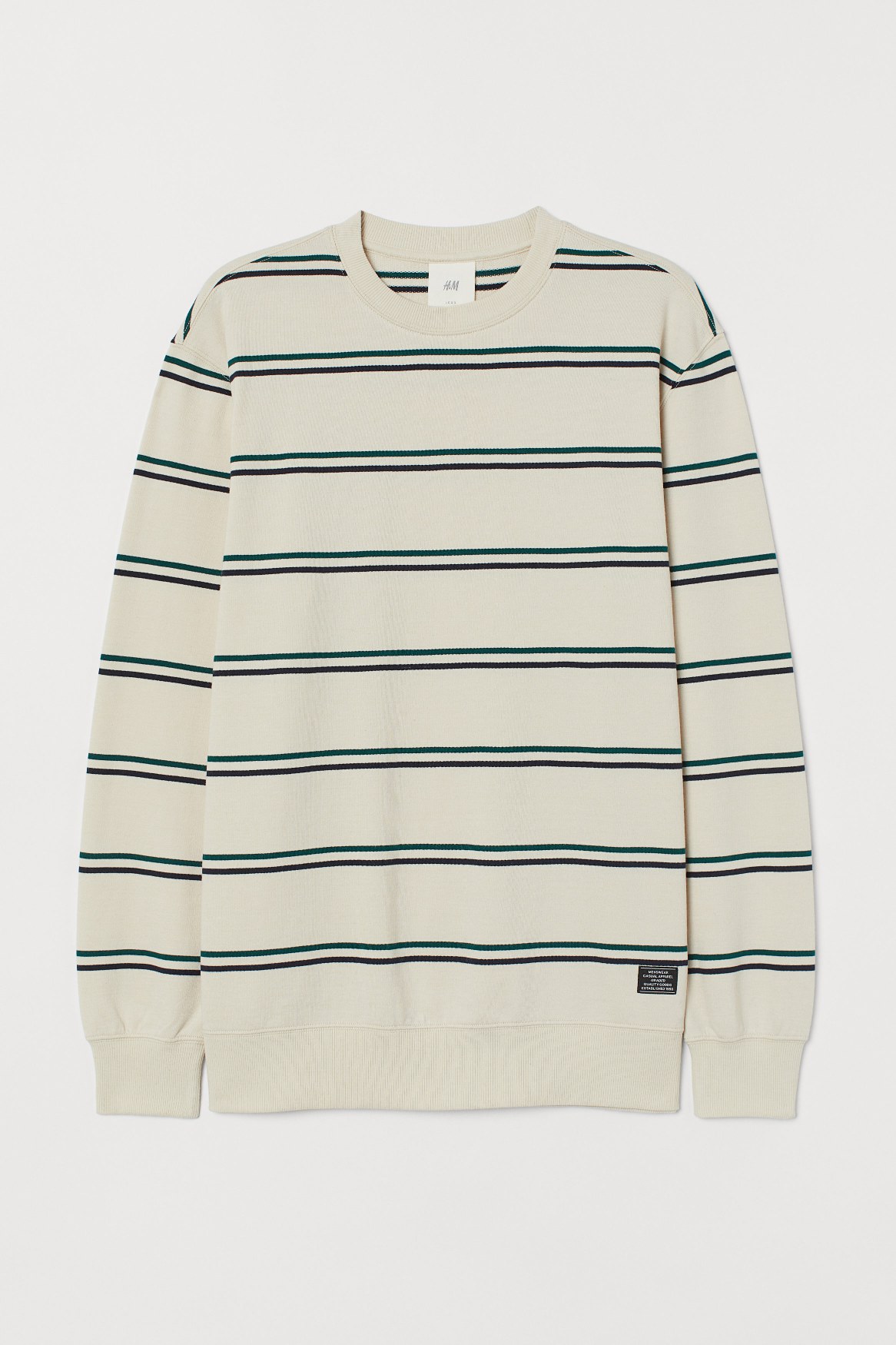 Dalton striped crew